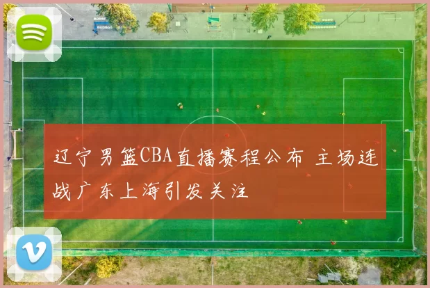 辽宁男篮CBA直播赛程公布 主场连战广东上海引发关注